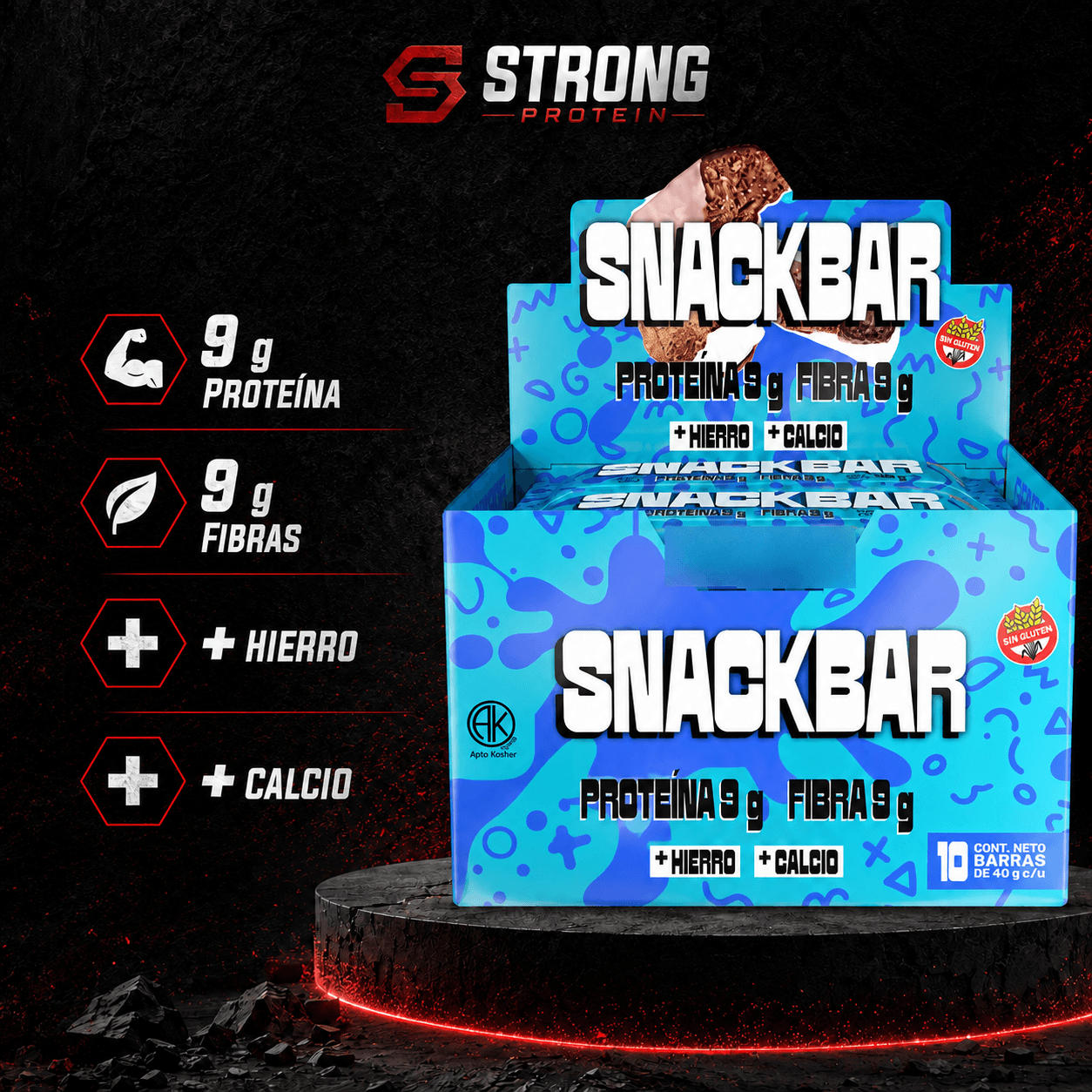 Snack Bar x10 unidades