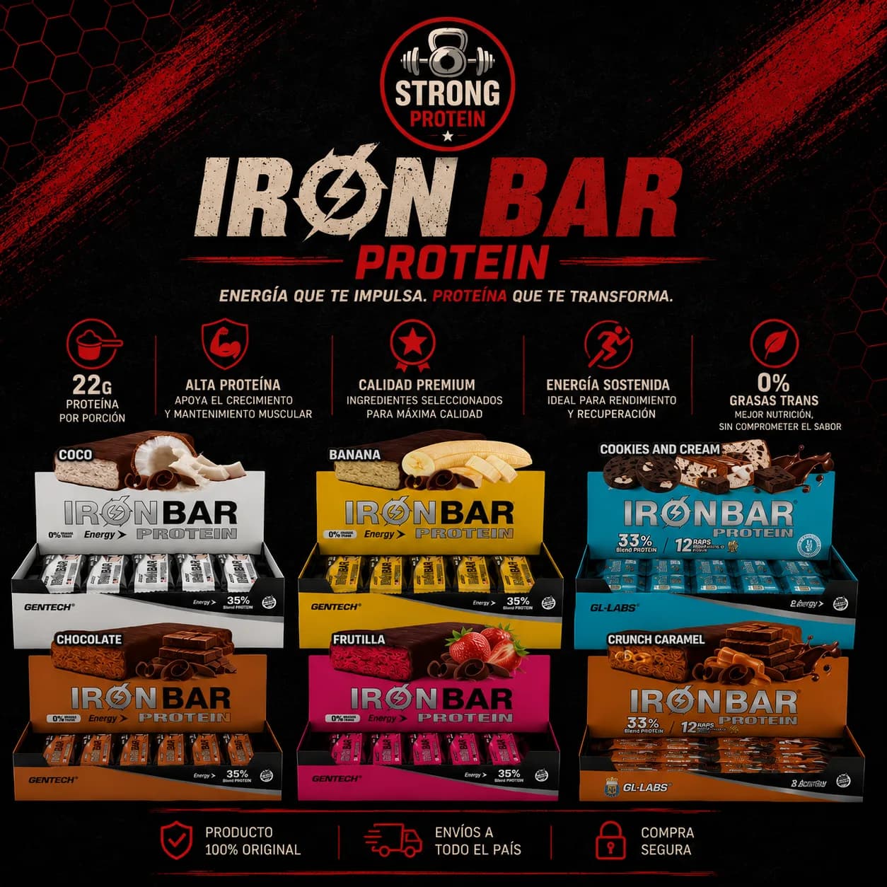 Barritas - Iron Bar x20u